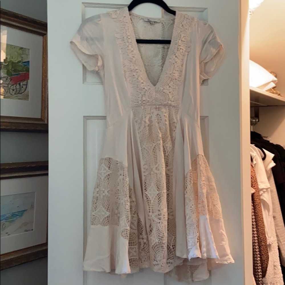 Clothing Company Dress Deep V-Neck